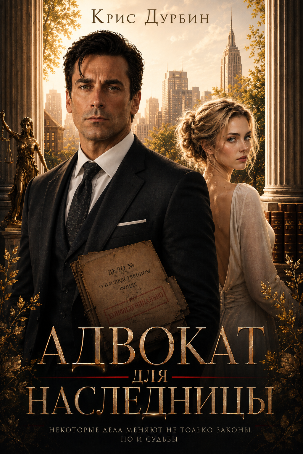 Обложка книги «Адвокат для наследницы»